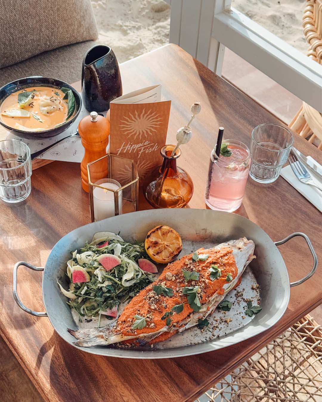 Dinergerecht hele zeebaard met groenten